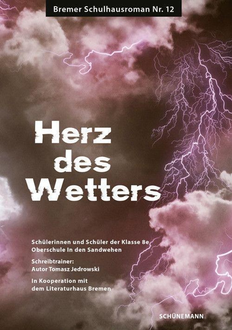 Cover des Schulhausromans "Herz des Wetters"