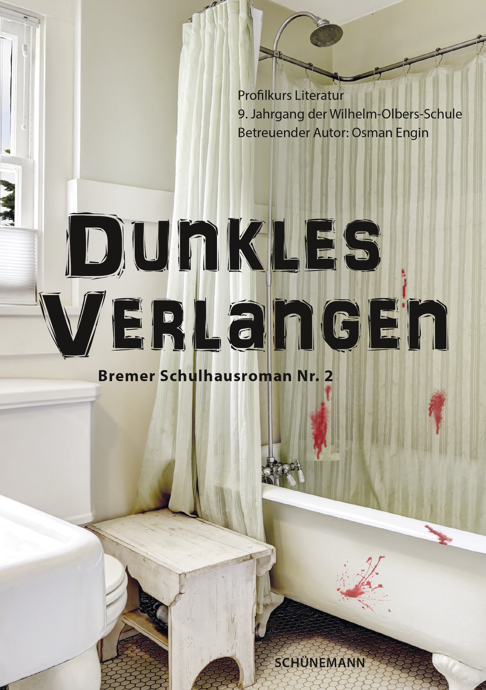 Cover des Schulhausromans "Dunkles Verlangen"