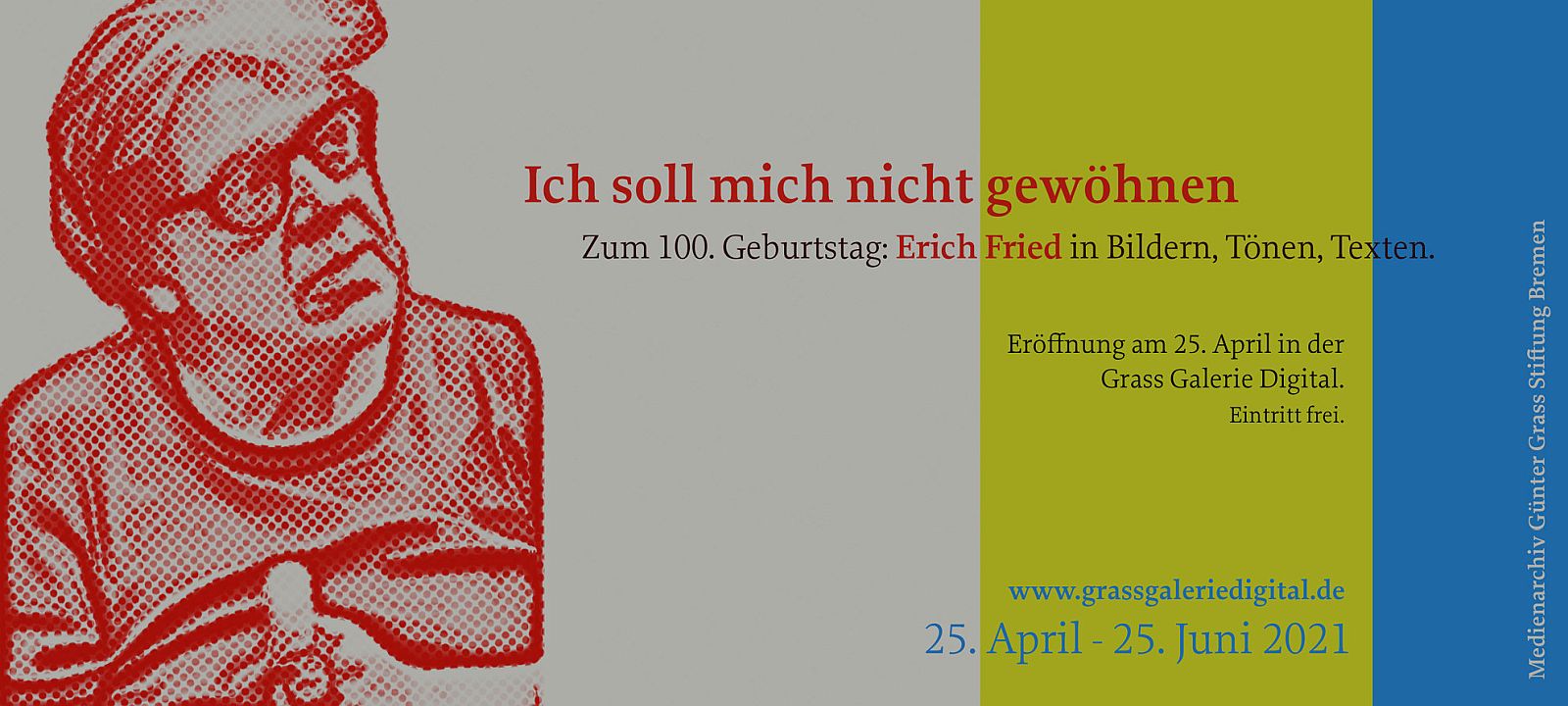Ausstellung: Erich Fried wird 100