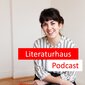 Porträtbild von Nefeli Kavouras mit dem Literaturhaus Podcast Schriftzug